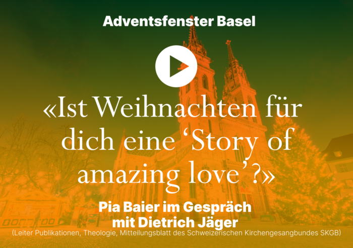 2. Adventsfenster Basel - mit Dietrich Jäger