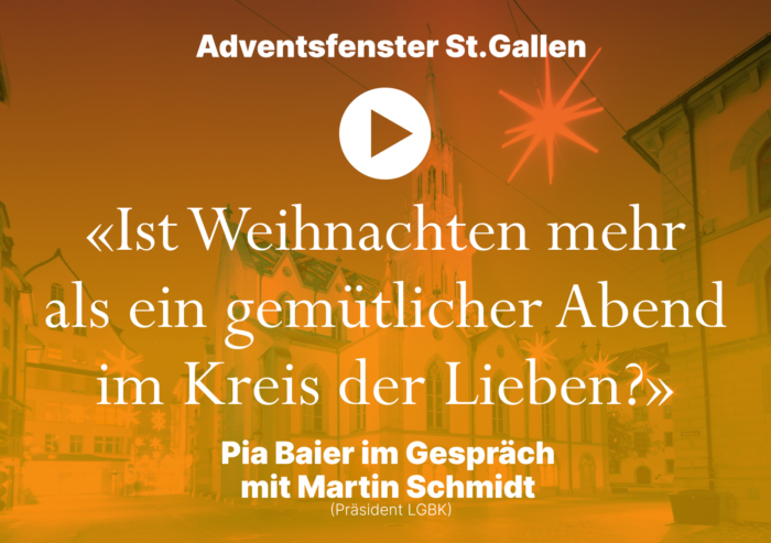 4. Adventsfenster Bern mit Martin Schmitt